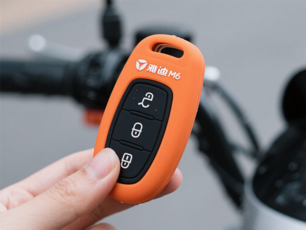 潮流酷乐米雅迪M6电动车钥匙套保护推荐 在材料方面,酷乐米潮流保护套采用了耐用且环保的硅胶