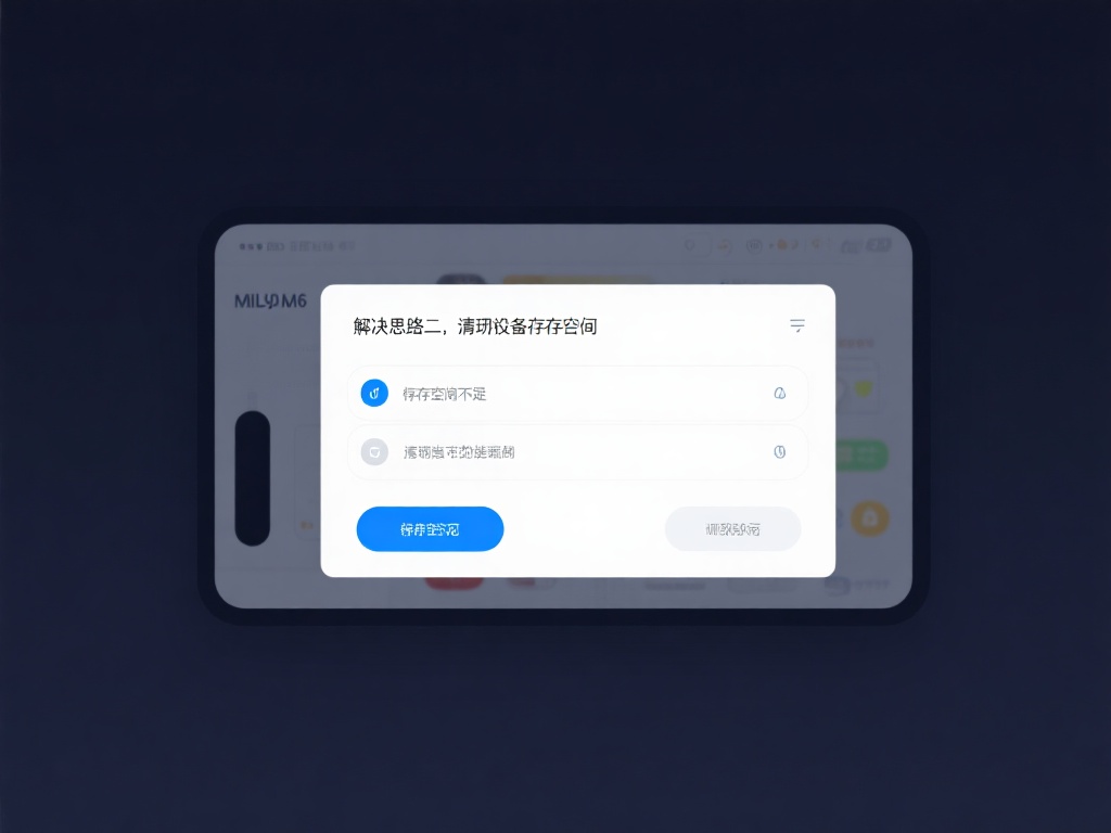 米乐m6下载后安装失败怎么办?解决方法解析 解决思路二:清理设备存储空间
存储空间不足可能是